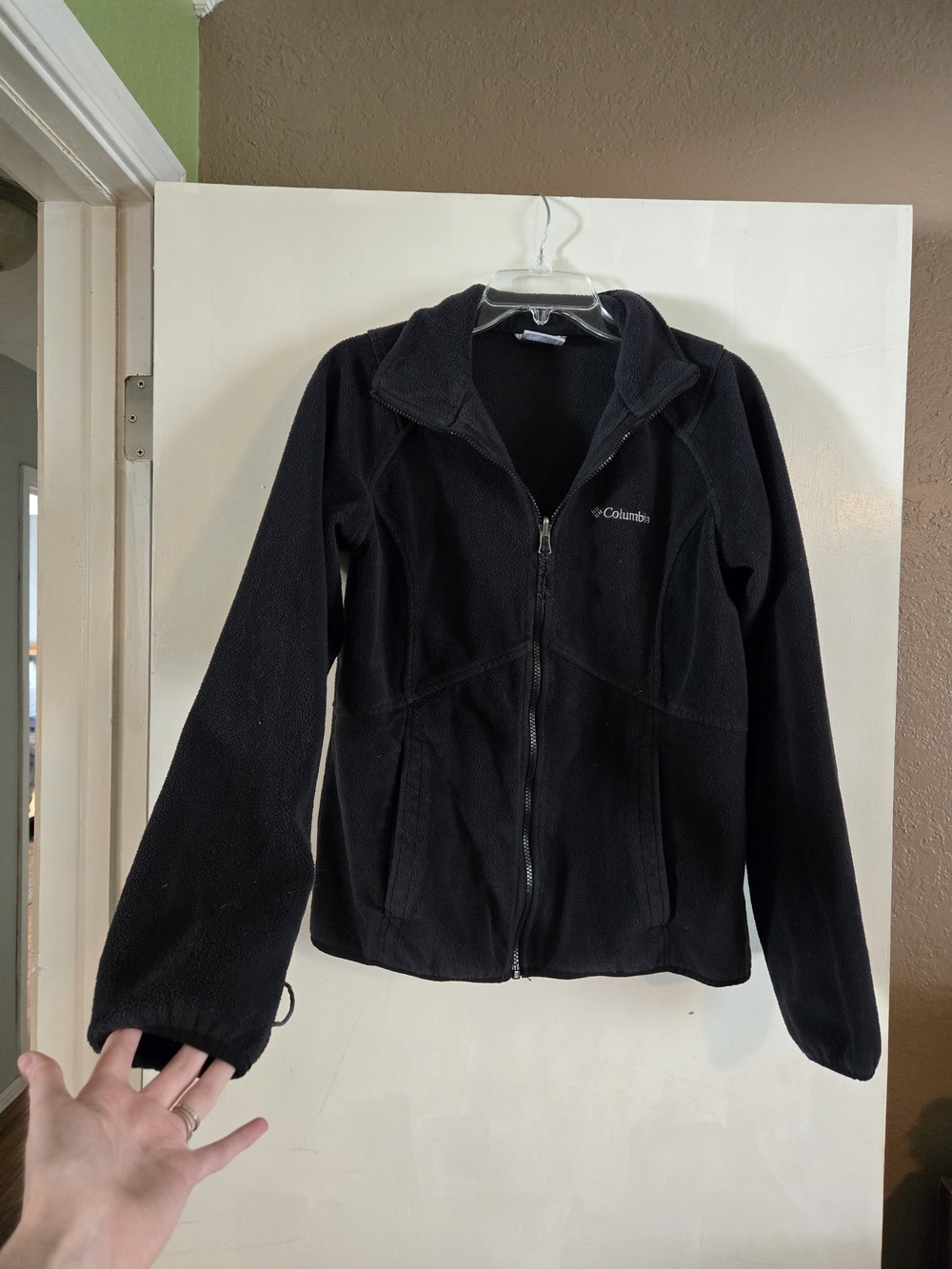 Columbia Women's Black Full-Zip Fleece Jacket
